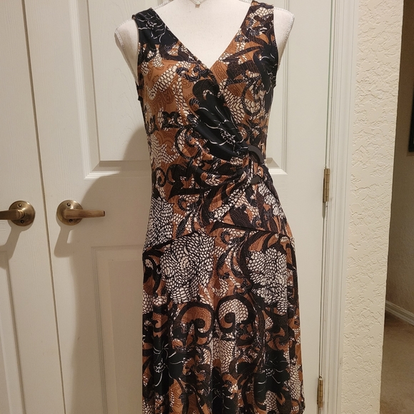 Jones New York Faux Wrap Maxi Dress - Picture 2 of 7